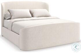 Soft Embrace Upholstered Panel Bed
