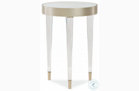 Tri Me Soft Silver Small End Table