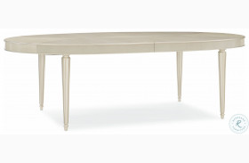 The Source Smoked Birdseye And Soft Silver Paint Extendable Dining Table