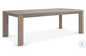 Low Country Silver Driftwood And Ash Driftwood Extendable Dining Table