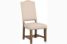 Julia Light Oak Side Chair Set of 2