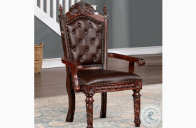 Canyonville Dark Brown Arm Chair Set Of 2