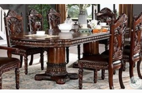 Canyonville Brown Cherry Extendable Dining Table