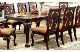 Petersburg Cherry Rectangular Extendable Leg Dining Table