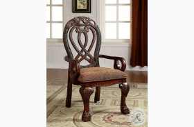 Wyndmere Cherry Arm Chair Set of 2