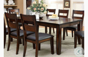 Dickinson Dark Cherry Rectangular Extendable Leg Dining Table