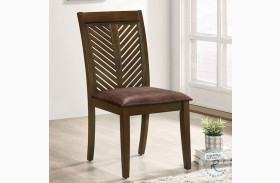 Garnett Brown Side Chair Set Of 2