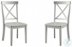 Penelope White Side Chair Set Of 2