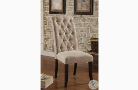 Marshall Rustic Oak Side Chair Set Of 2