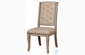 Patience Rustic Natural Side Chair Set Of 2