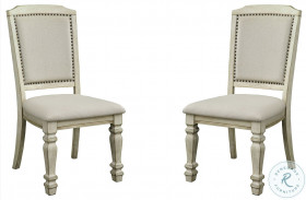 Holcroft Antique White Side Chair Set Of 2