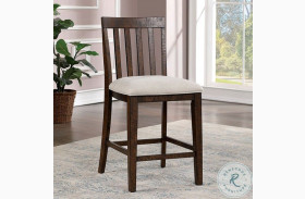 Fredonia Beige Counter Height Chair Set Of 2