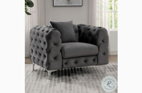Sapphira Dark Gray Chair