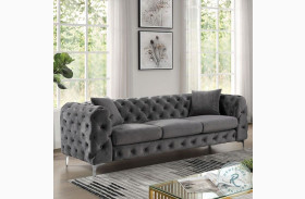 Sapphira Dark Gray Sofa