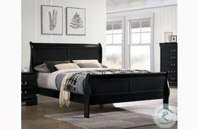 Louis Philippe Sleigh Bed
