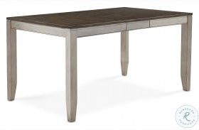 Abacus Smoky Alabaster And Putty Extendable Dining Table