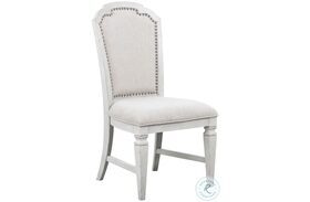 D00323-DC Distressed Upholstered Chair Set Of 2