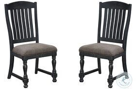 Brenham Light Brown Fabric Dining Chair Set Of 2