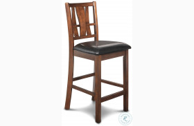 Dixon Dark Espresso Counter Height Chair Set Of 2