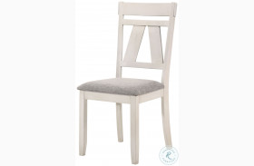 Maisie White Side Chair Set Of 2