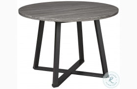 Centiar Gray And Black Dining Table