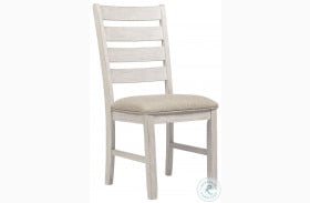 Skempton White And Light Brown Dining Chair Set Of 2