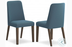 Lyncott Blue Dining Chair Set of 2