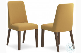 Lyncott Mustard Dining Chair Set of 2