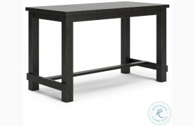 Jeanette Dry Black Counter Height Dining Table