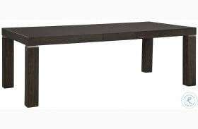 Hyndell Dark Brown Extendable Dining Table