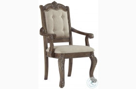 Charmond Brown Arm Chair Set Of 2