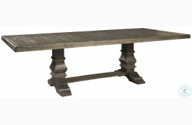 Wyndahl Rustic Brown Extendable Dining Table