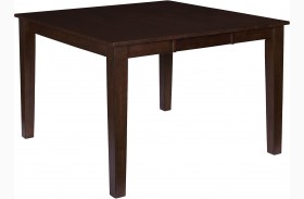 Kinston Espresso Extendable Counter Height Dining Table