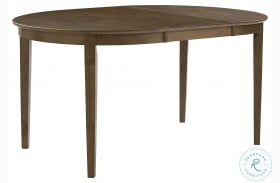 Palmer Distressed Coffee Brown Extendable Dining Table