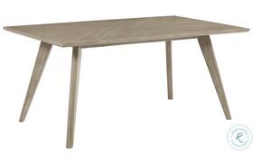 Beck Distressed Weathered Taupe Dining Table