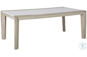 Wendora Bisque And White Dining Table