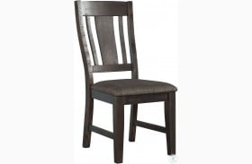 Carter Dark Gray Side Chair Set Of 2