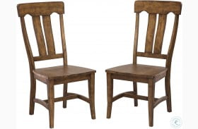 District Splat Back Side Chair Set of 2