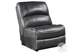 Denver Charcoal Armless Chair