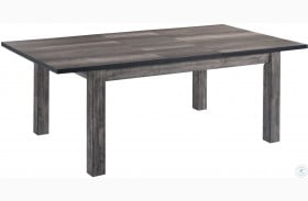 Grayson Gray Oak Extendable Rectangular Dining Table