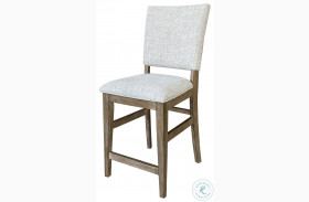Sundance White Upholstered Counter Height Chair Set of 2