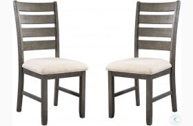 Sullivan Taupe Upholstered Side Chair Set Of 2