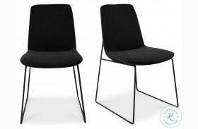 Ruth Black Dining Chair Set Of 2