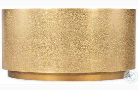 Audra Gold Round Cocktail Table