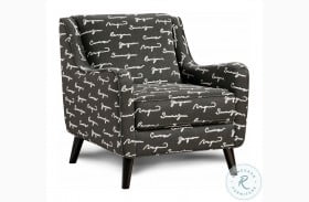 Shadowfax Dove Dark Gray Accent Chair