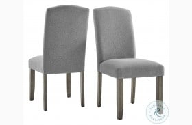 Emily Gray Side Chair Set Of 2