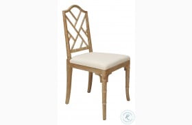 Fairfield Cerused Oak Bamboo Dining Chair