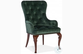 Charleston Green Upholstered Host Chair Set Of 2