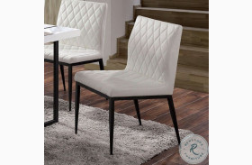 Alisha Black And Ivory Side Chair Set Of 2