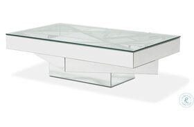 Montreal Silver Rectangular Cocktail Table
